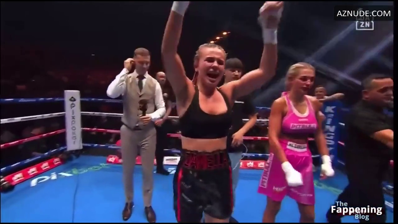 Daniella Hemsley Flashing Video After winning fight Hemsley Unexpected  Celebration Live.mp4 | PornForo