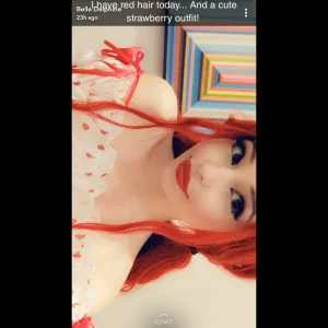 BELLE DELPHINE NAKED SNAPCHAT VIDEOS L3@k STRAWBERRY (2).mp4